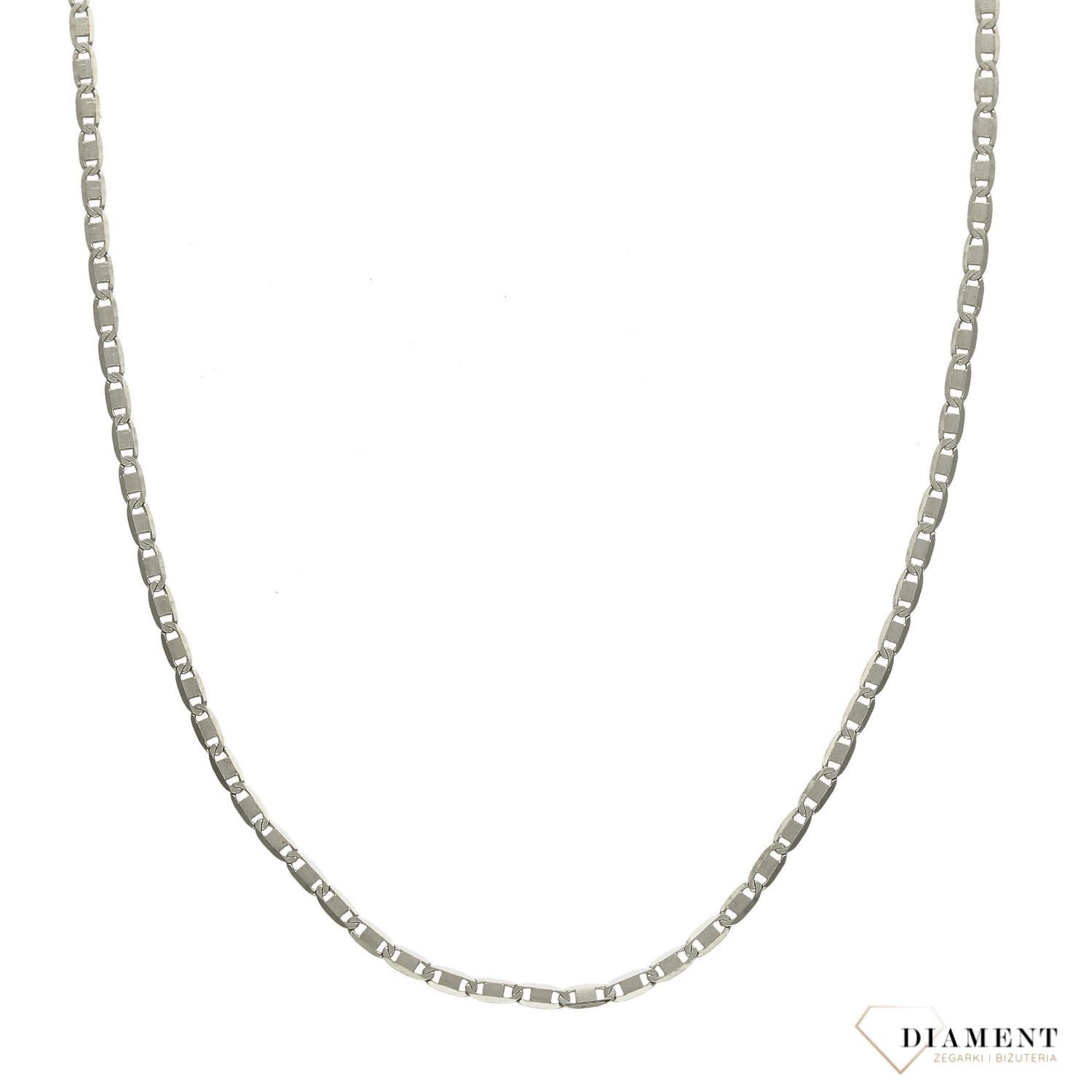 Złoty łańcuszek 585 Białe złoto o szerokości 1,5 mm OUŁ000000-089 585 1,5mm.jpg